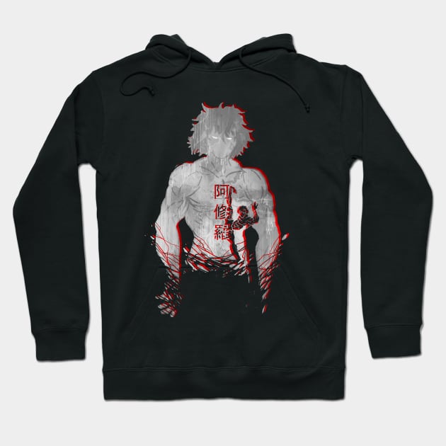 Blood Rivalry:Kengan Ashura vs Baki The Grappler Hoodie by Vertei